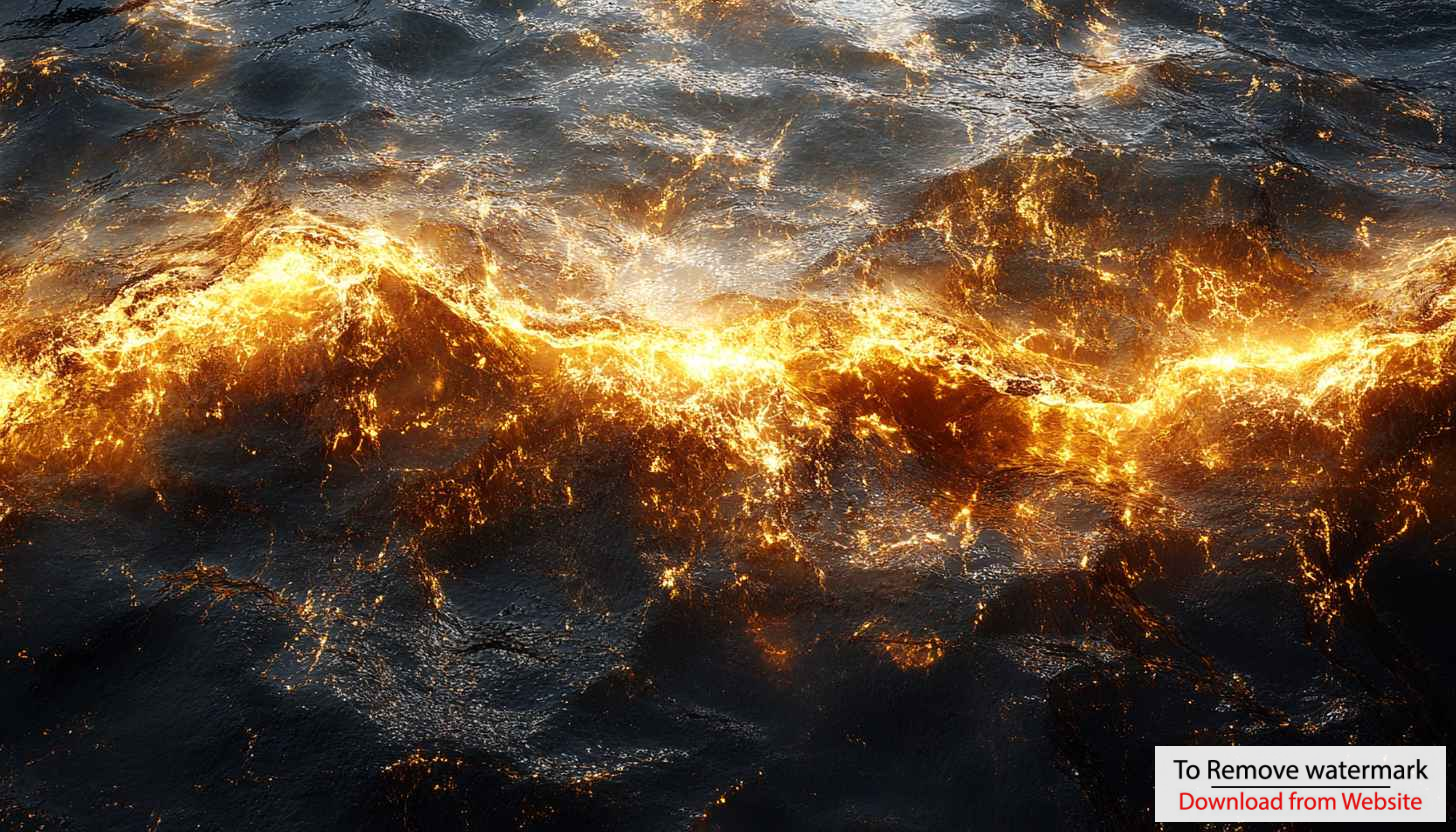 Fiery Water Waves Abstract Art 4K Desktop Background Wallpaper Fiery Water Waves Abstract Art 4K Desktop Background Wallpaper