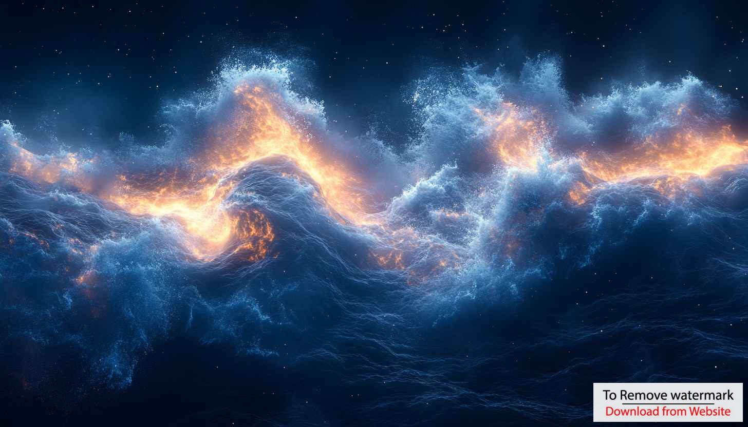 Fiery Galaxy Waves Abstract Art Mobile and Desktop Wallpaper Fiery Galaxy Waves Abstract Art Mobile and Desktop Wallpaper
