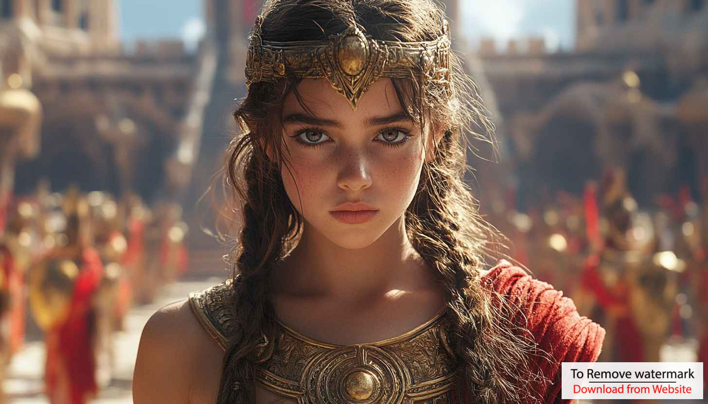 Warrior Princess 4K Wallpaper, Young Girl Fantasy Background Free Warrior Princess 4K Wallpaper, Young Girl Fantasy Background Free