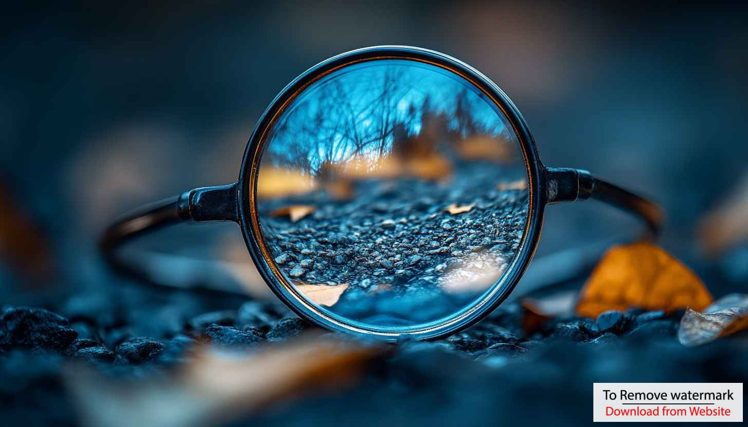 Magnifying Glass Landscape Mobile Wallpaper - Free Nature Background Magnifying Glass Landscape Mobile Wallpaper - Free Nature Background