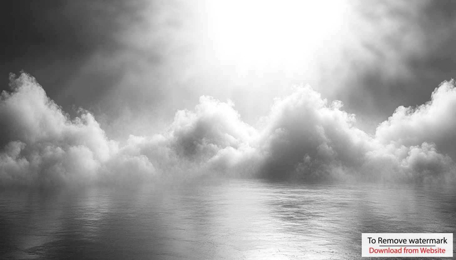 Monochrome Lake and Cloudscape Scenery 4K Desktop Background Wallpaper Monochrome Lake and Cloudscape Scenery 4K Desktop Background Wallpaper