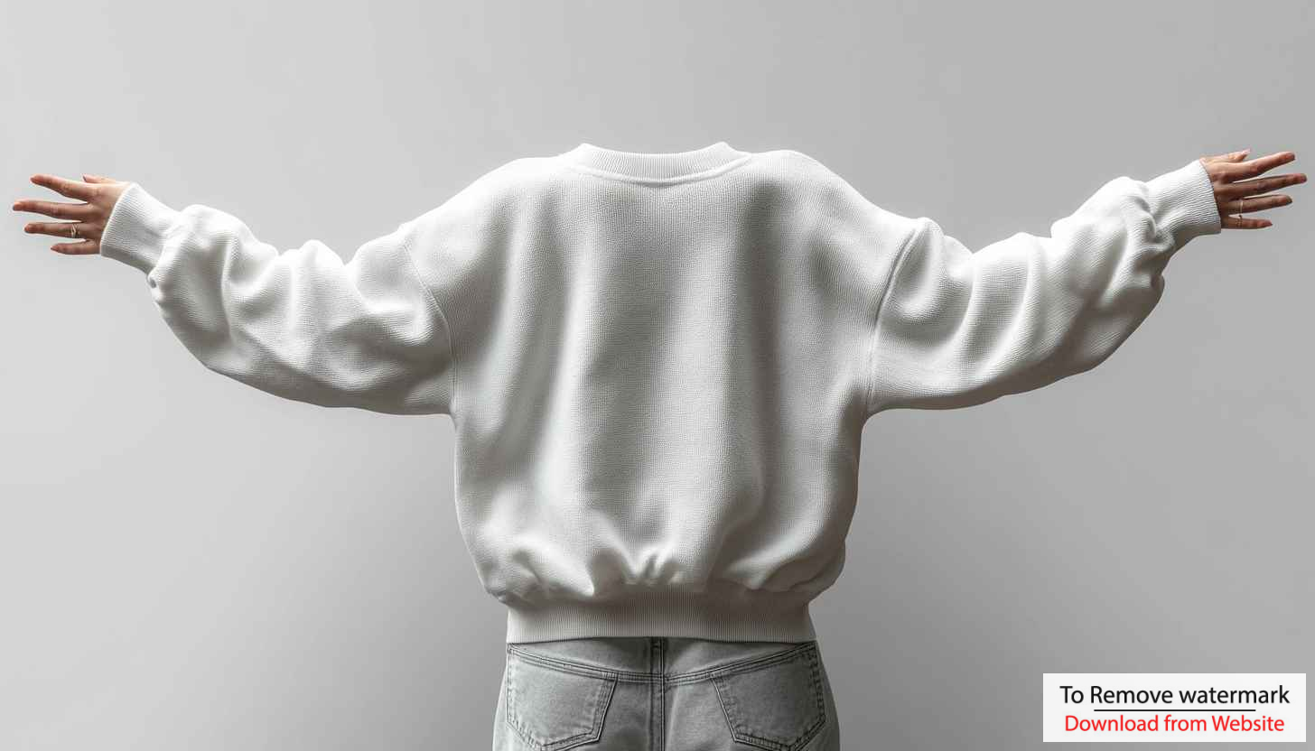 White Textured Sweater Woman's Jeans Mobile Background HD Wallpaper White Textured Sweater Woman's Jeans Mobile Background HD Wallpaper