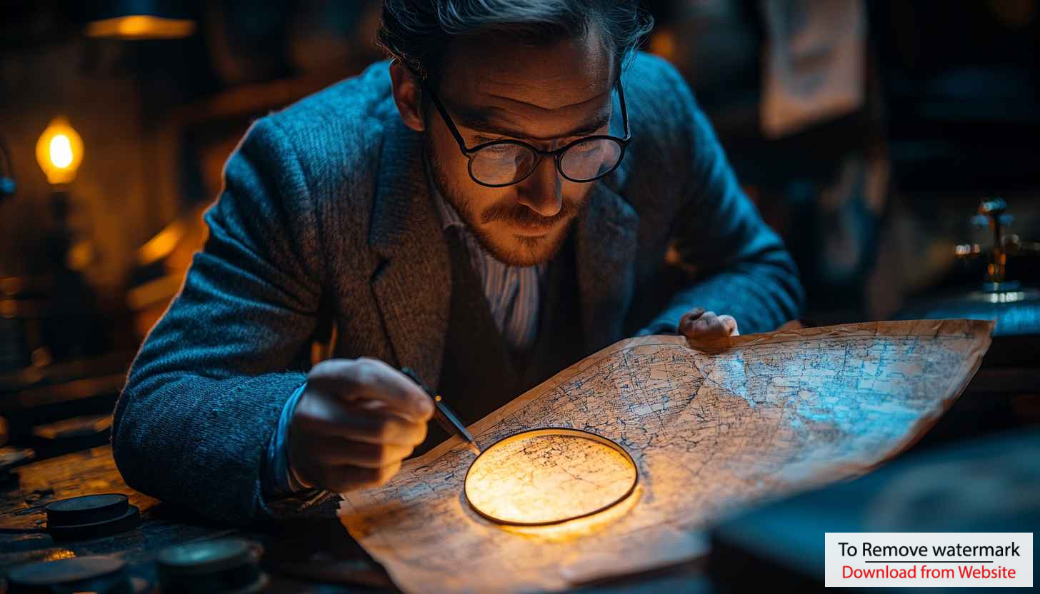 Vintage Map Detective 4K Desktop Background, Free Mobile Wallpaper Vintage Map Detective 4K Desktop Background, Free Mobile Wallpaper