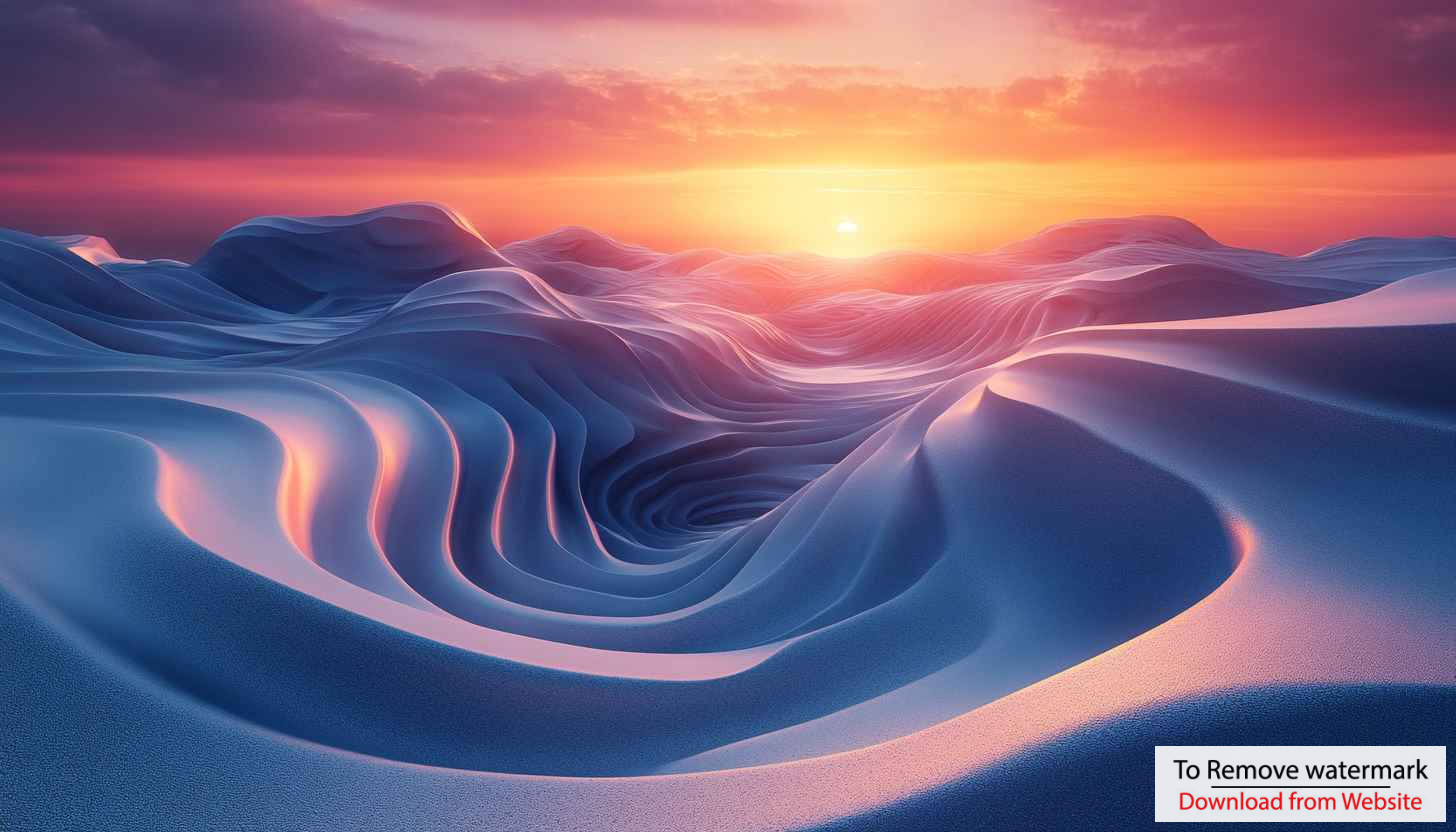 Abstract Sunset Dunes 4K Desktop Wallpaper, Aesthetic Mobile Background Abstract Sunset Dunes 4K Desktop Wallpaper, Aesthetic Mobile Background