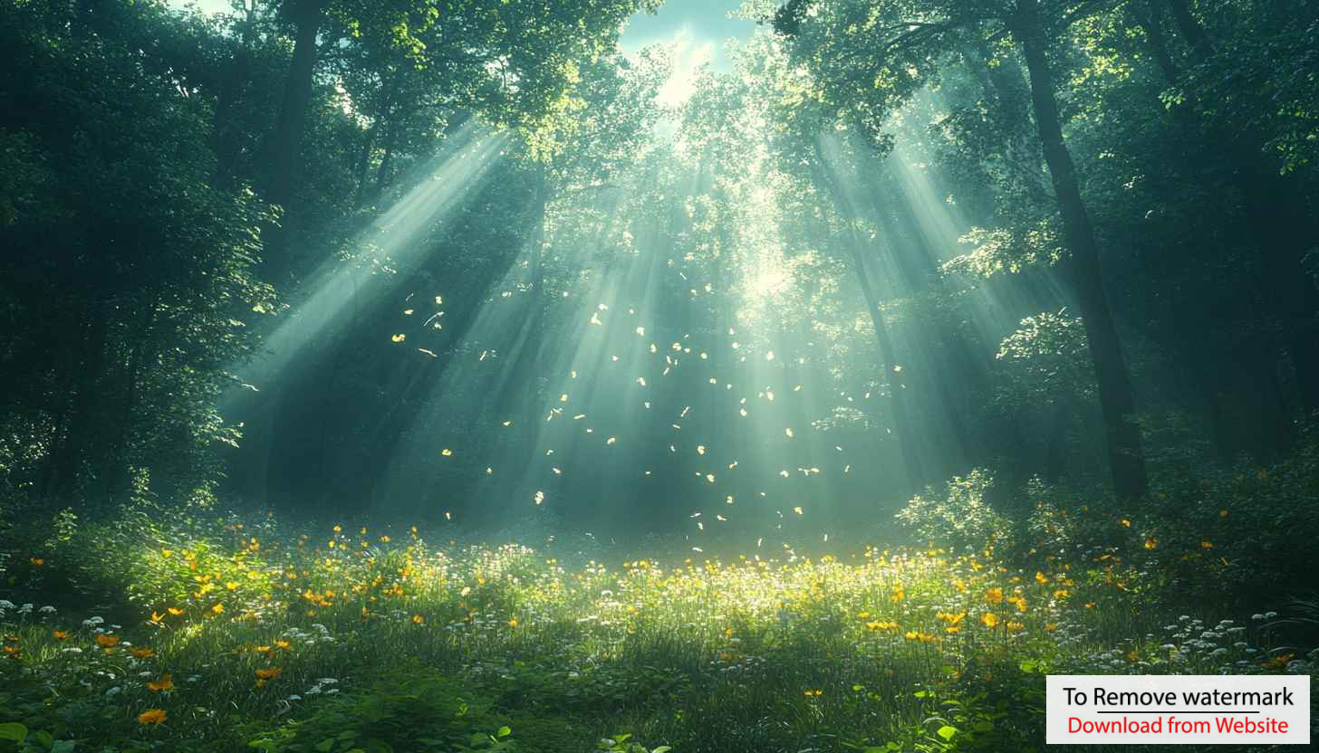 Sunlight Forest Glade Meadow Flowers 4K Desktop Mobile Wallpaper Sunlight Forest Glade Meadow Flowers 4K Desktop Mobile Wallpaper