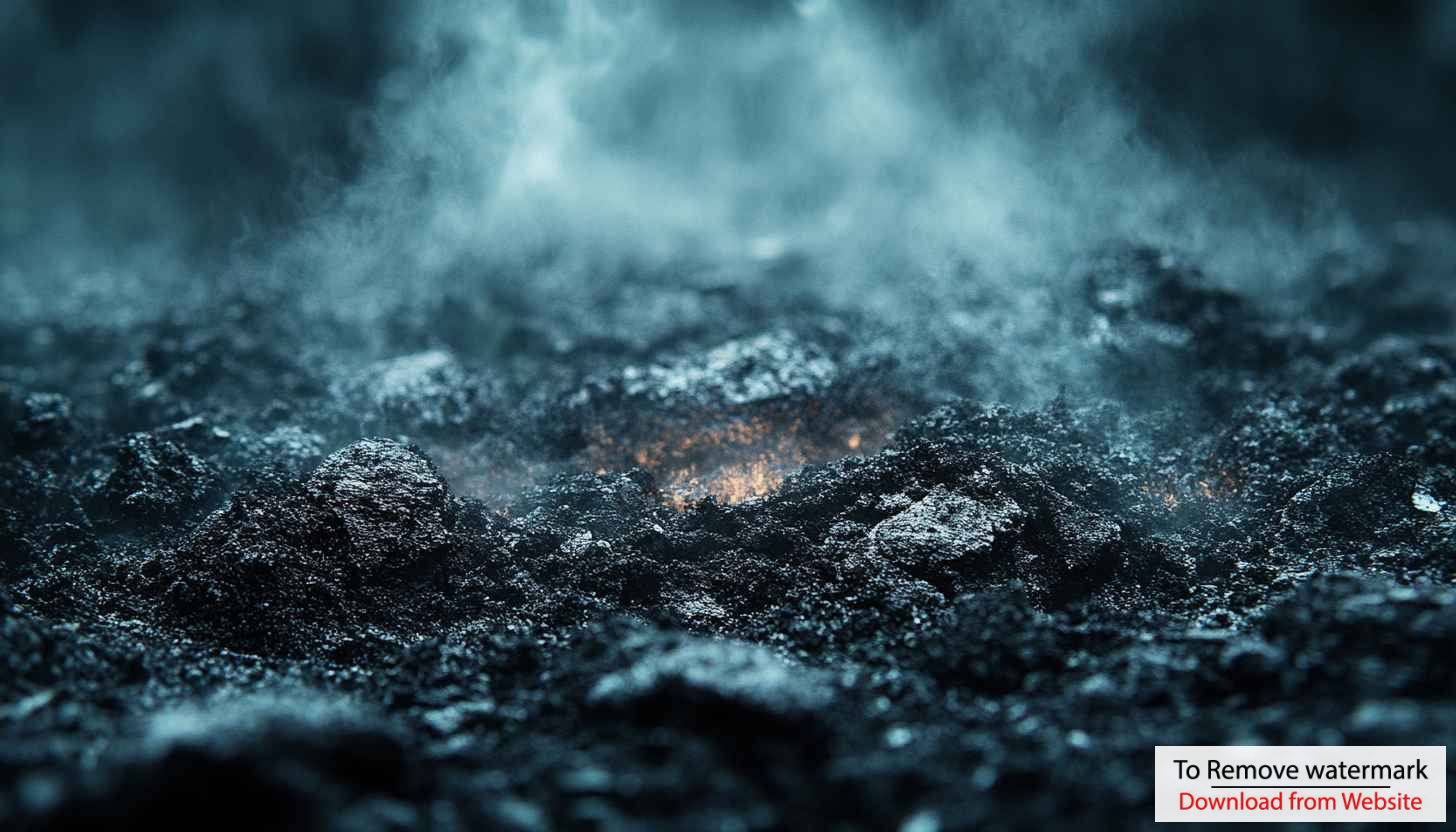 Ethereal Ash Landscape Wallpaper 4K, Dark Fantasy Desktop Background