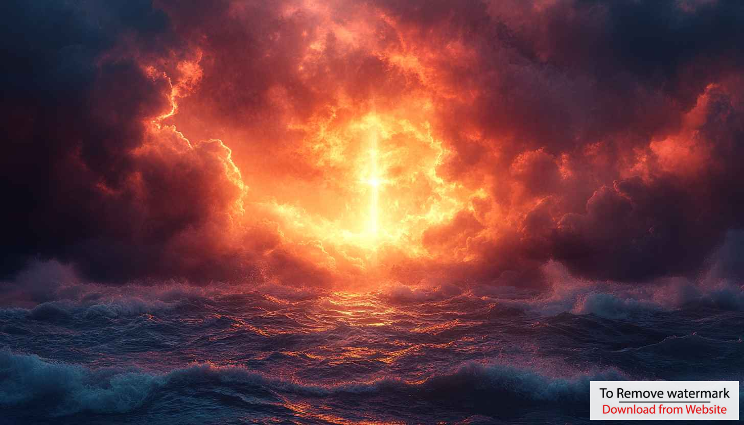 Fiery Ocean Storm 4K Desktop Backgrounds and Mobile Wallpaper Free Fiery Ocean Storm 4K Desktop Backgrounds and Mobile Wallpaper Free