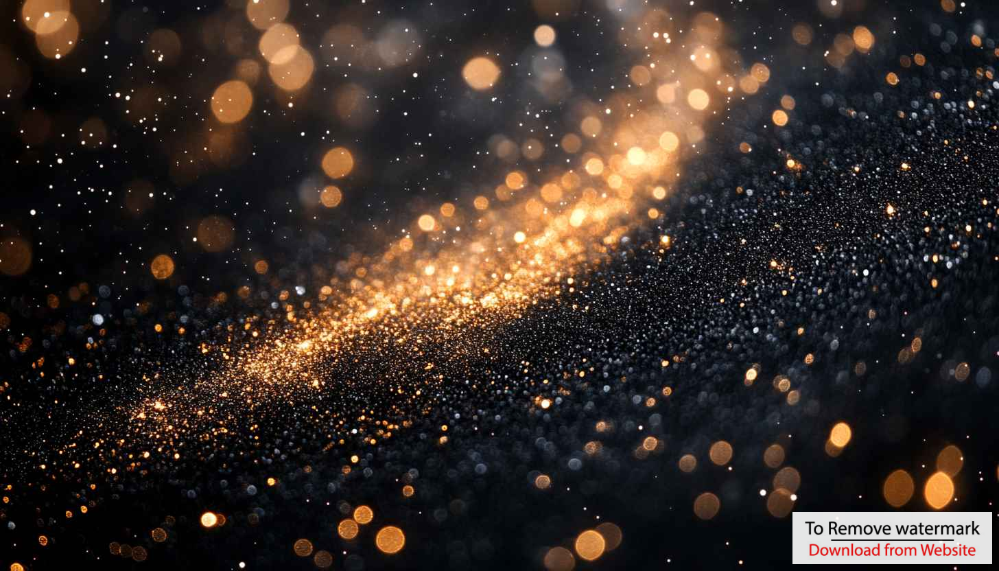 Golden Glitter Bokeh 4K Desktop Background, Free Mobile Wallpaper Golden Glitter Bokeh 4K Desktop Background, Free Mobile Wallpaper