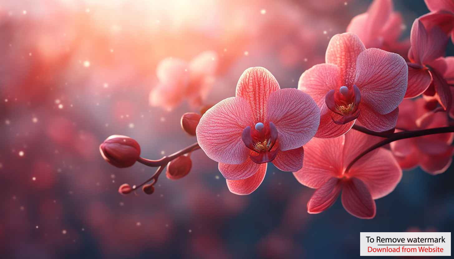 Pink Orchid Flower 4K Desktop Background Aesthetic Mobile Wallpaper Pink Orchid Flower 4K Desktop Background Aesthetic Mobile Wallpaper