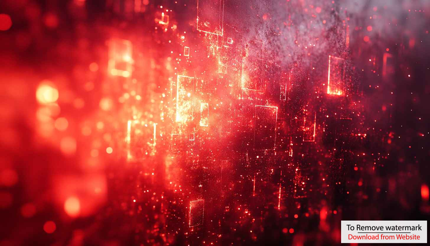 Abstract Red Glowing Cubes 4K Desktop Background Free Wallpaper Abstract Red Glowing Cubes 4K Desktop Background Free Wallpaper