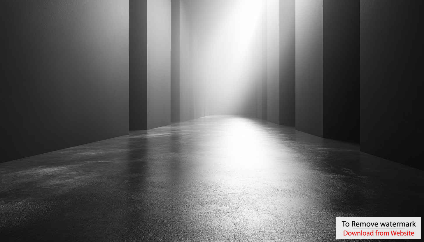 Monochrome Hallway Desktop Wallpaper, Abstract Concrete Background, Free Image Monochrome Hallway Desktop Wallpaper, Abstract Concrete Background, Free Image
