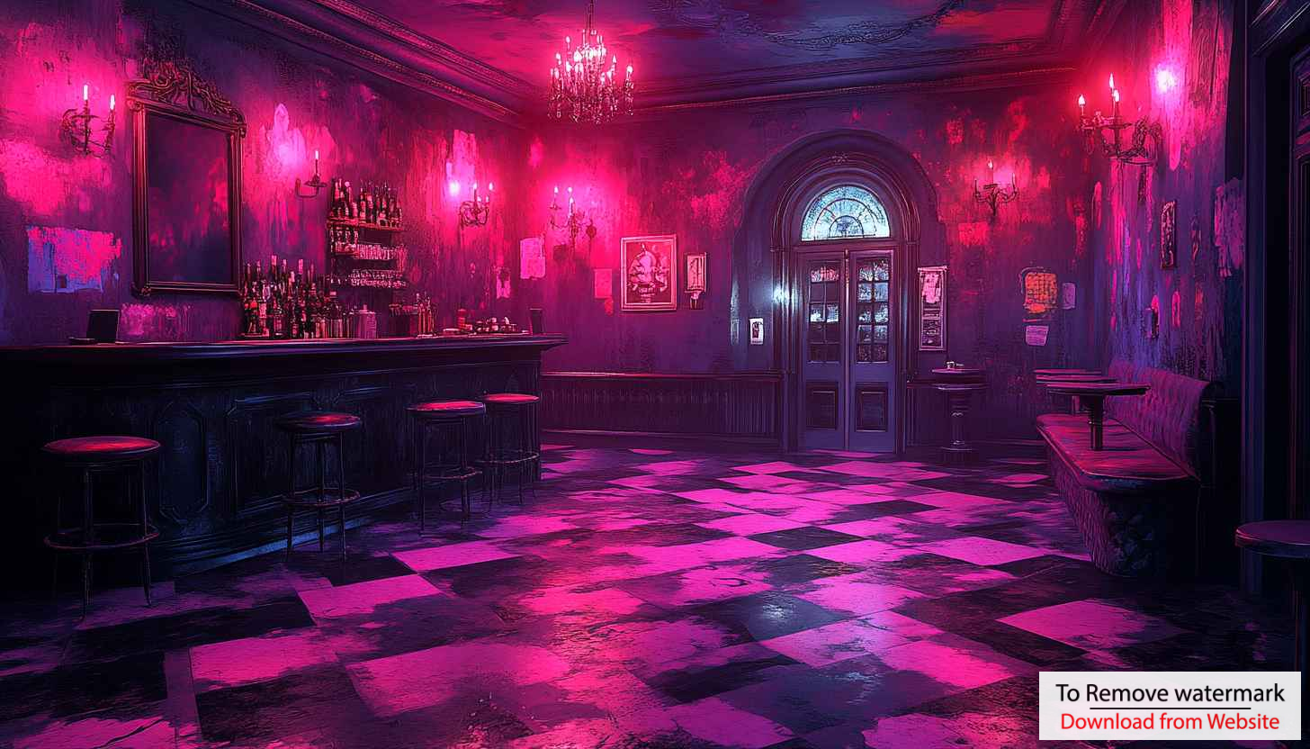 Neon Bar Room Aesthetic 4K Desktop Background Free Mobile Wallpaper Neon Bar Room Aesthetic 4K Desktop Background Free Mobile Wallpaper