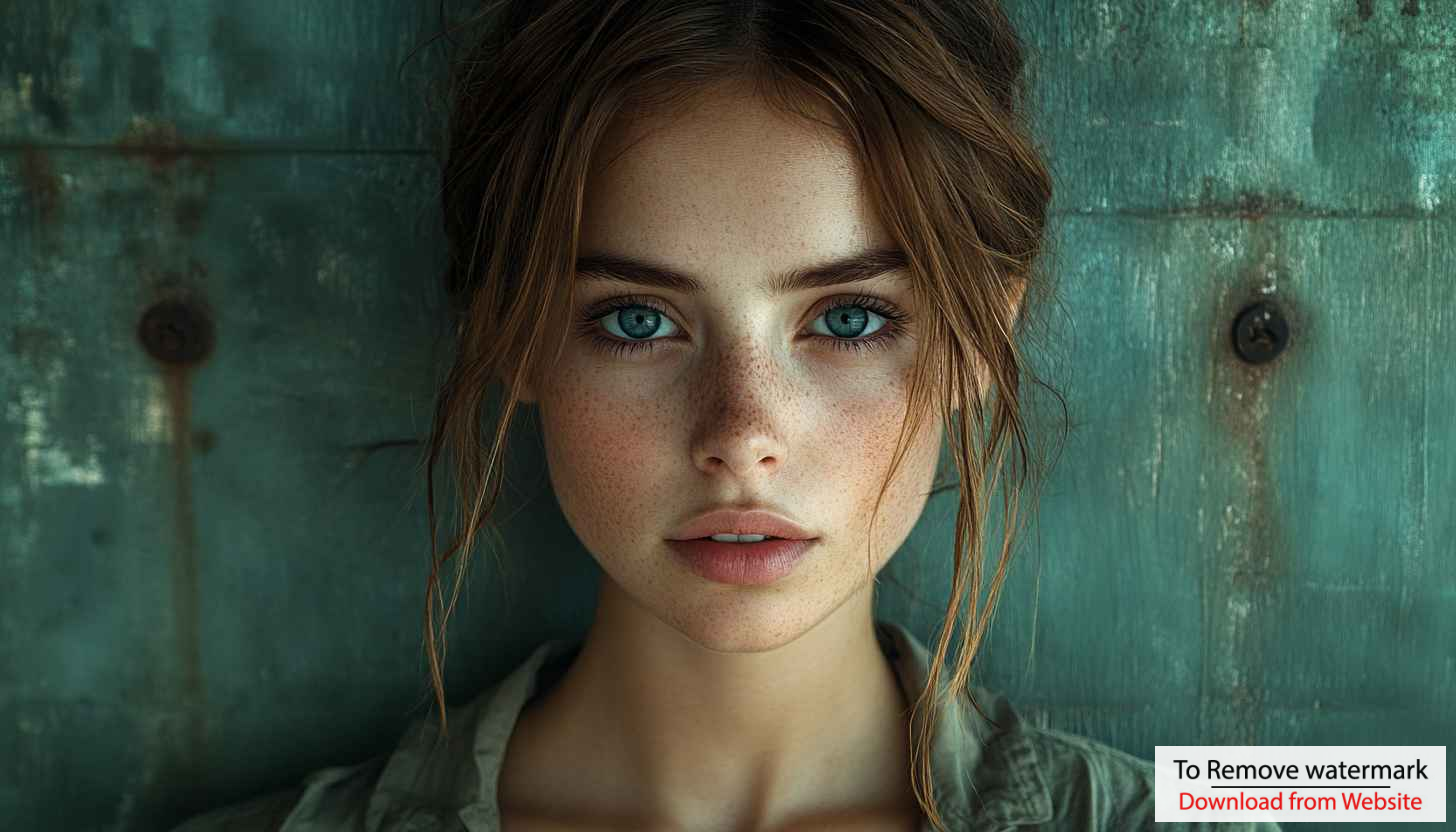Freckled Girl Portrait 4K Wallpaper for Mobile and Desktop Freckled Girl Portrait 4K Wallpaper for Mobile and Desktop