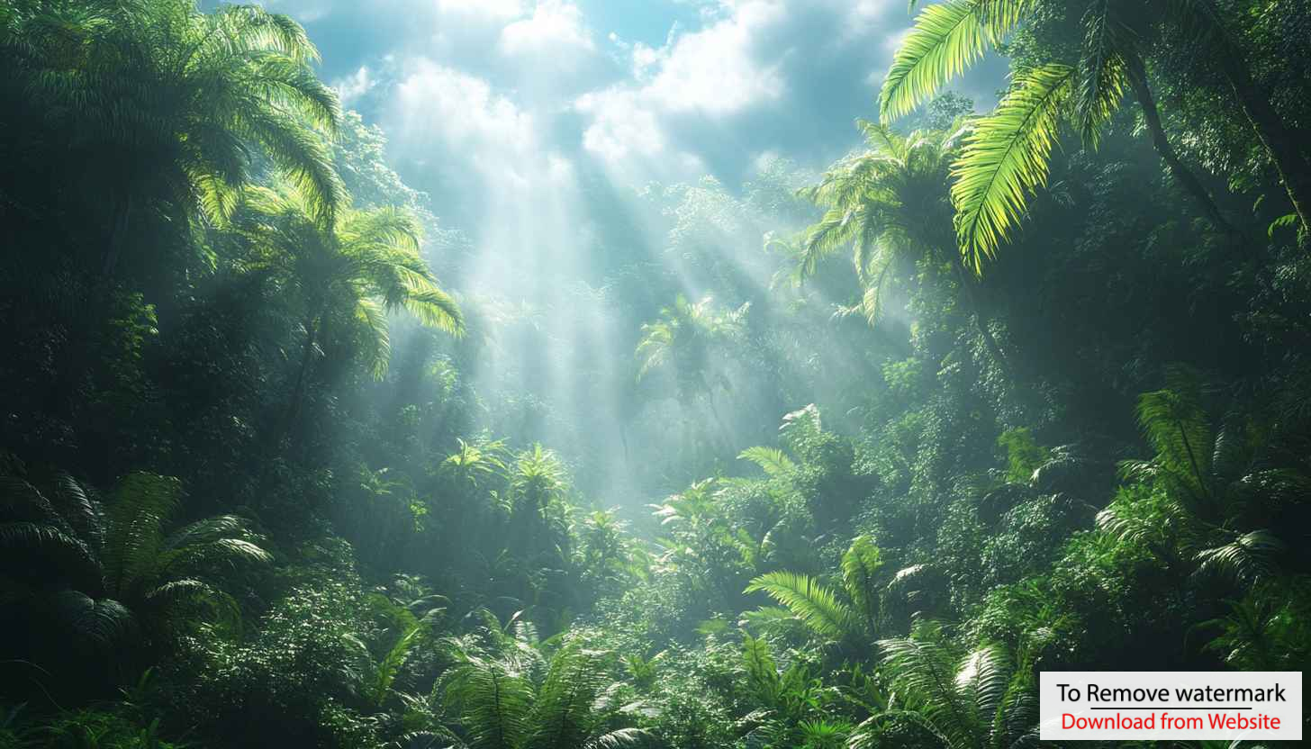 Lush Jungle Sunlight 4K Desktop Background Mobile Wallpaper Lush Jungle Sunlight 4K Desktop Background Mobile Wallpaper
