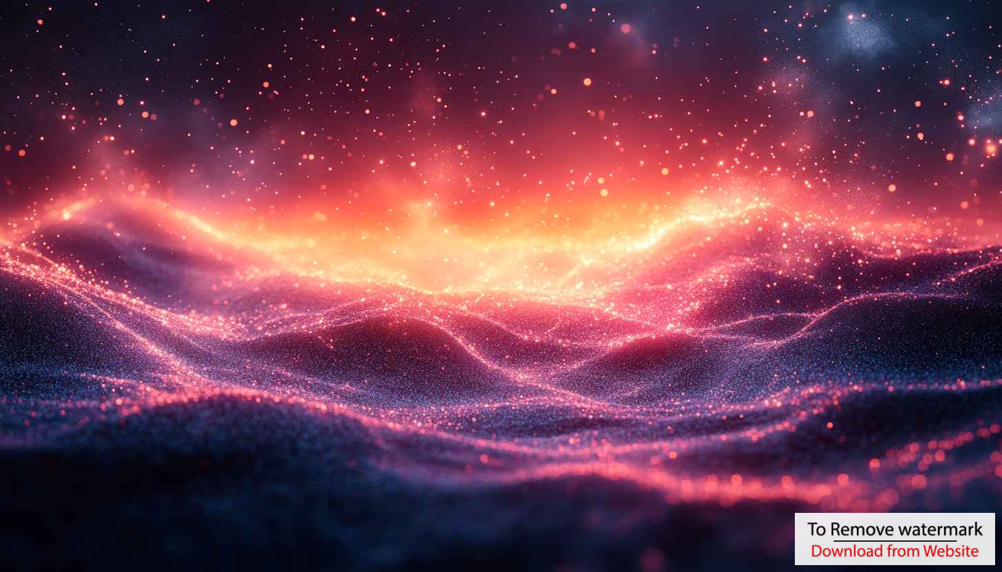 Nebula Space Waves 4K Wallpaper for Desktop Background and Mobile