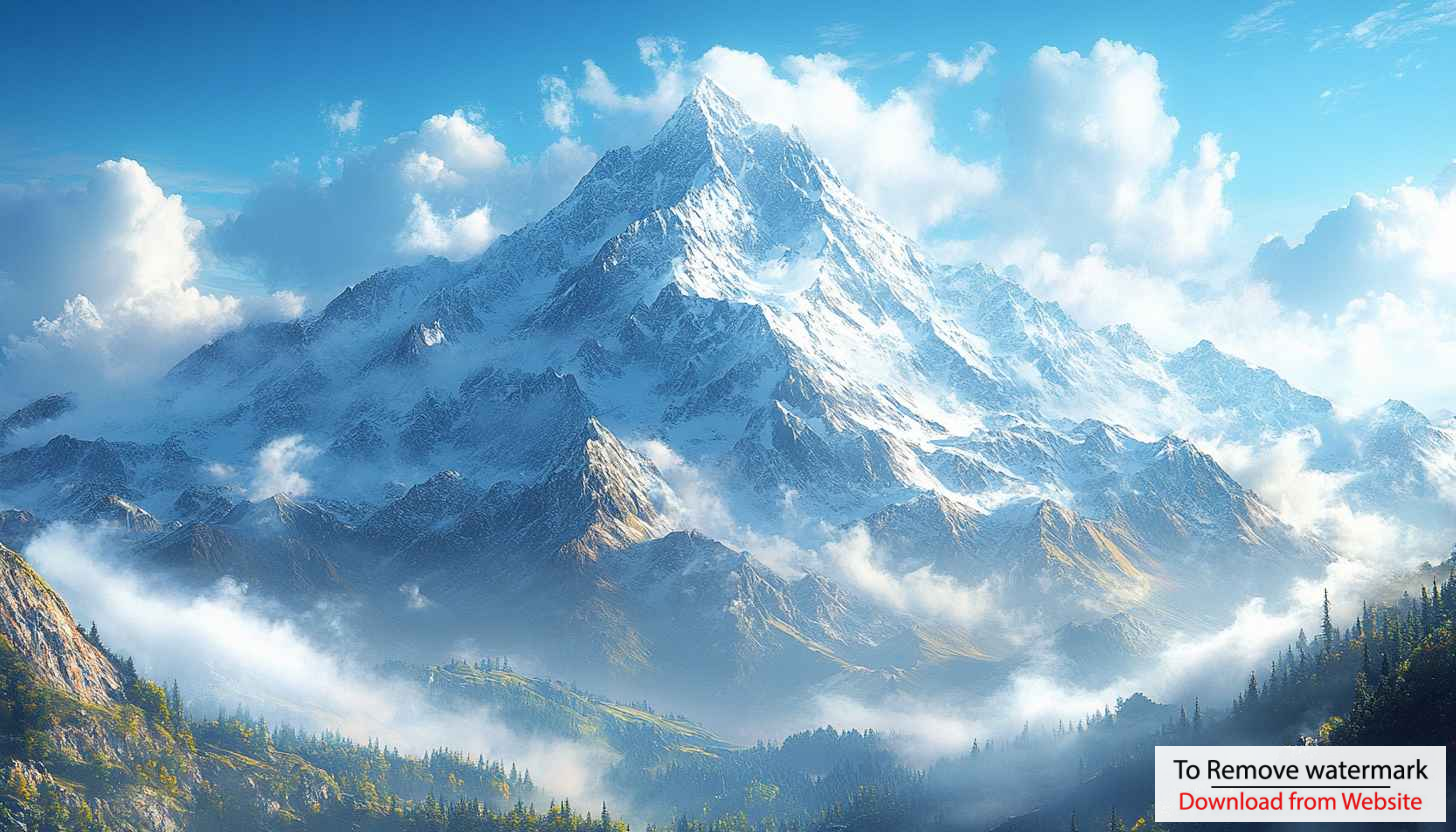 Majestic Snow Mountain Peak 4K Desktop Background Mobile Wallpaper Majestic Snow Mountain Peak 4K Desktop Background Mobile Wallpaper