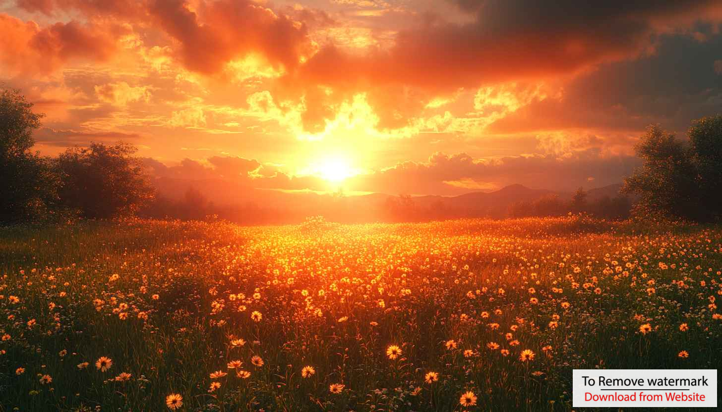 Golden Sunset Field 4K Desktop Wallpaper, Free Mobile Background Golden Sunset Field 4K Desktop Wallpaper, Free Mobile Background