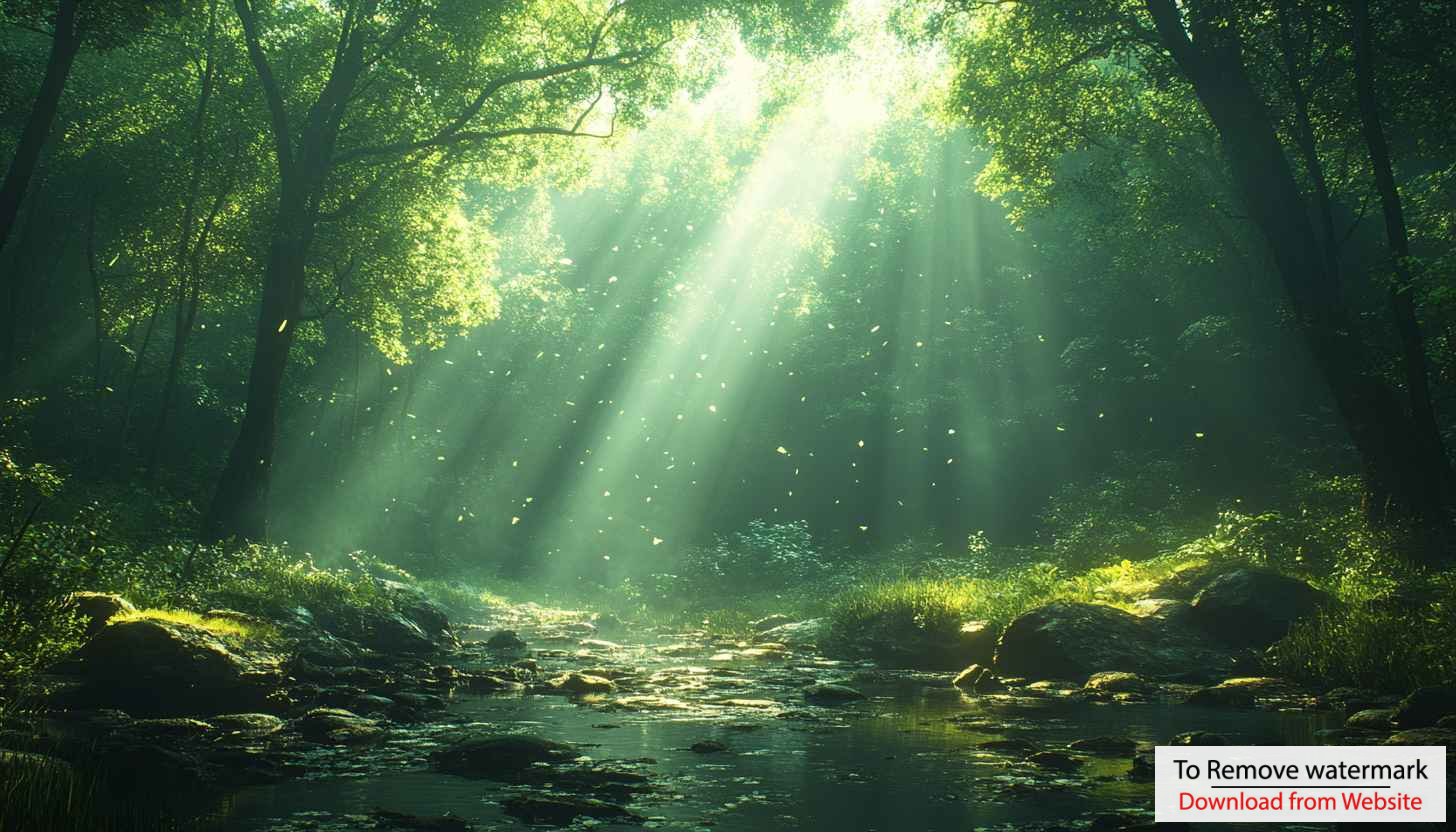 Enchanted Forest River 4K Wallpaper for Desktop Background Mobile Enchanted Forest River 4K Wallpaper for Desktop Background Mobile