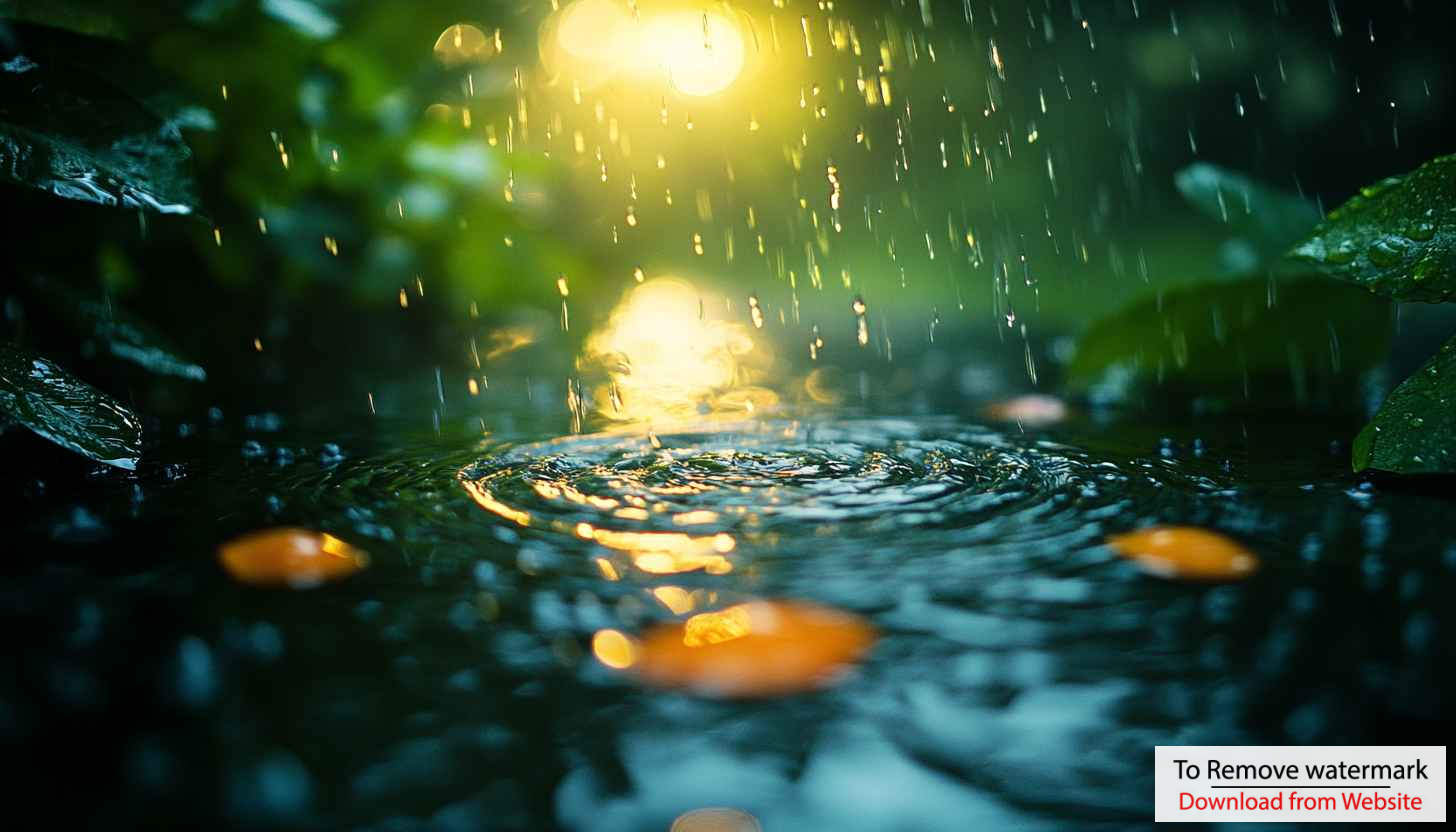 Rain Ripples Nature 4K Wallpaper: Free Desktop and Mobile Background Rain Ripples Nature 4K Wallpaper: Free Desktop and Mobile Background
