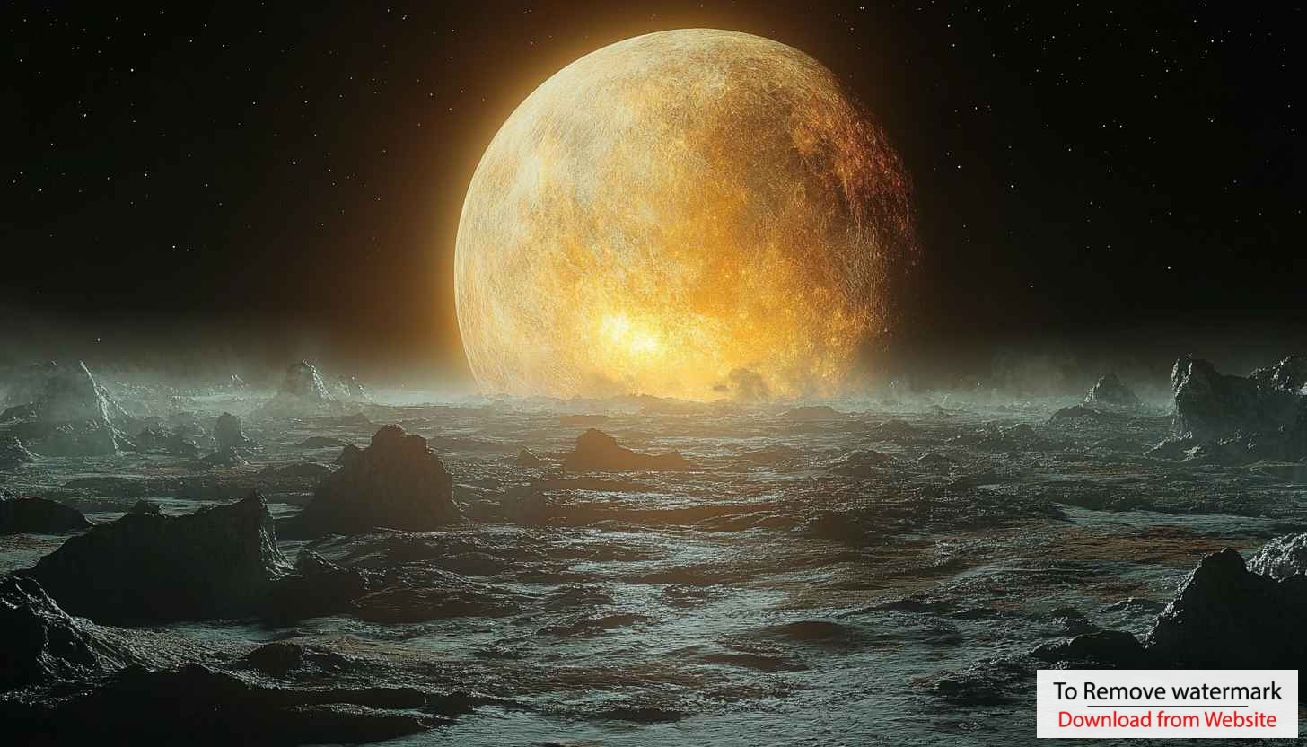 Exoplanet Surface 4K Wallpaper - Rocky Terrain Planet Mobile Background Exoplanet Surface 4K Wallpaper - Rocky Terrain Planet Mobile Background