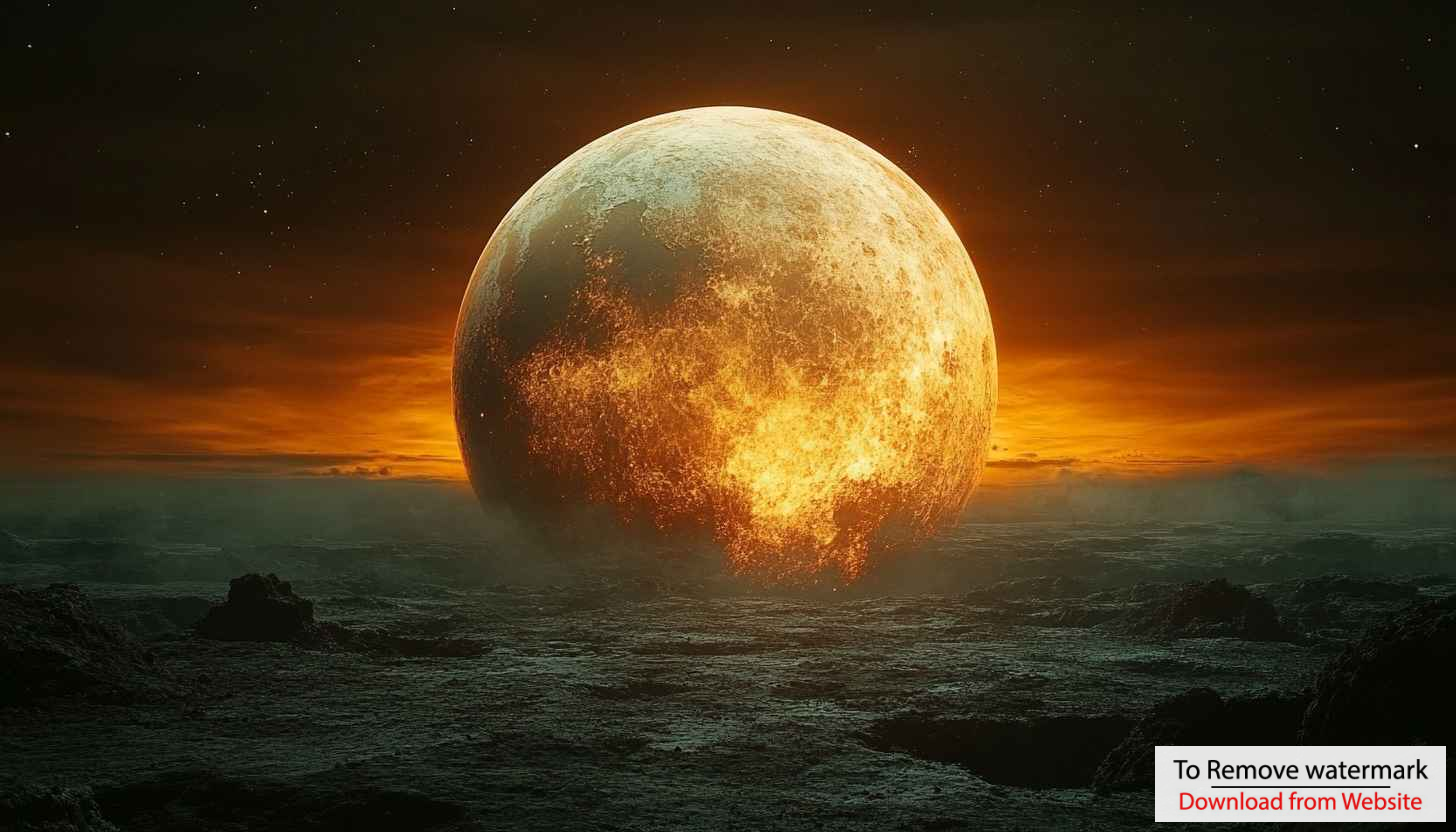 Fiery Planet Surface 4K Desktop Background Space Exploration Wallpaper Fiery Planet Surface 4K Desktop Background Space Exploration Wallpaper