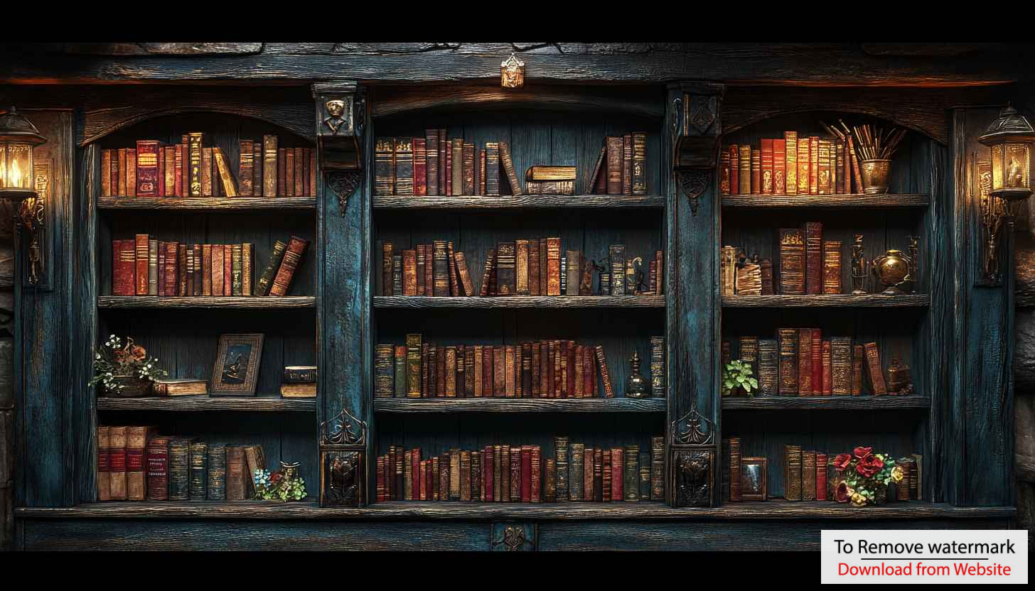 Antique Library Bookshelf Wallpaper 4K Desktop Background Free Antique Library Bookshelf Wallpaper 4K Desktop Background Free