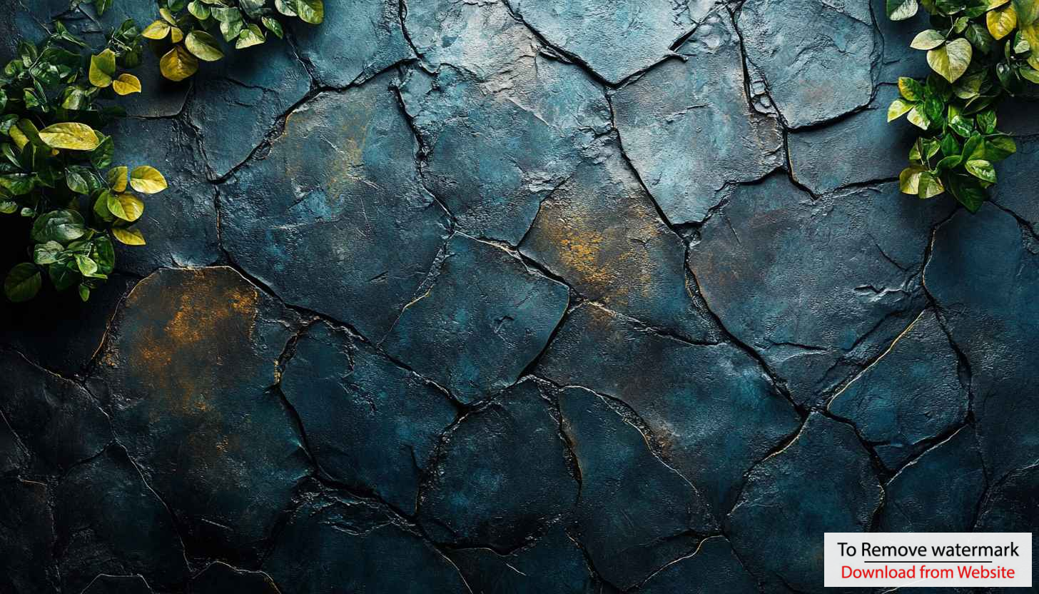 Textured Stone Background with Vines - Free 4K Desktop Wallpaper