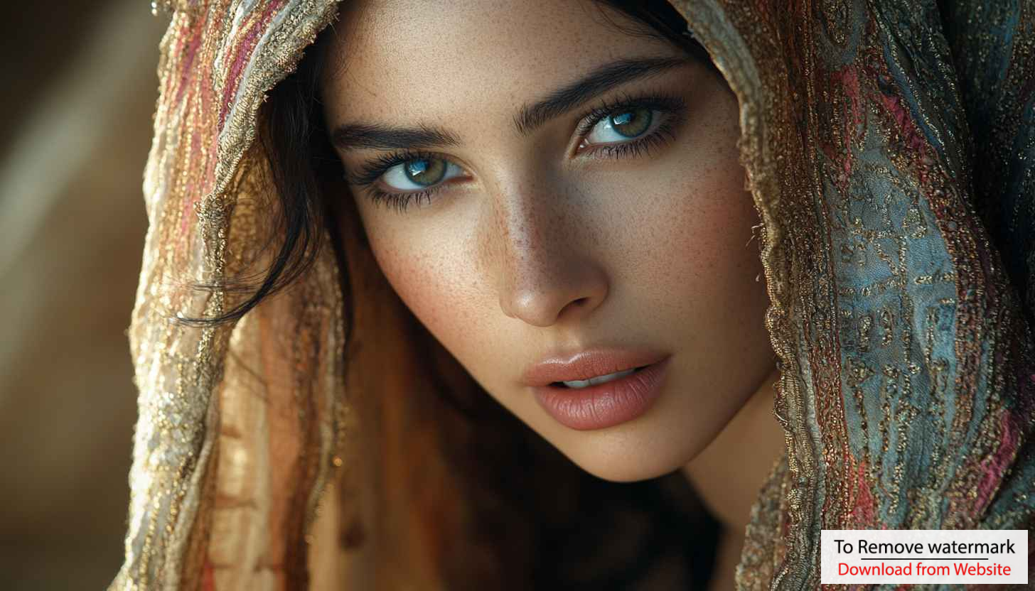 Beautiful Woman Portrait Mobile Background with Green Eyes Wallpaper Beautiful Woman Portrait Mobile Background with Green Eyes Wallpaper