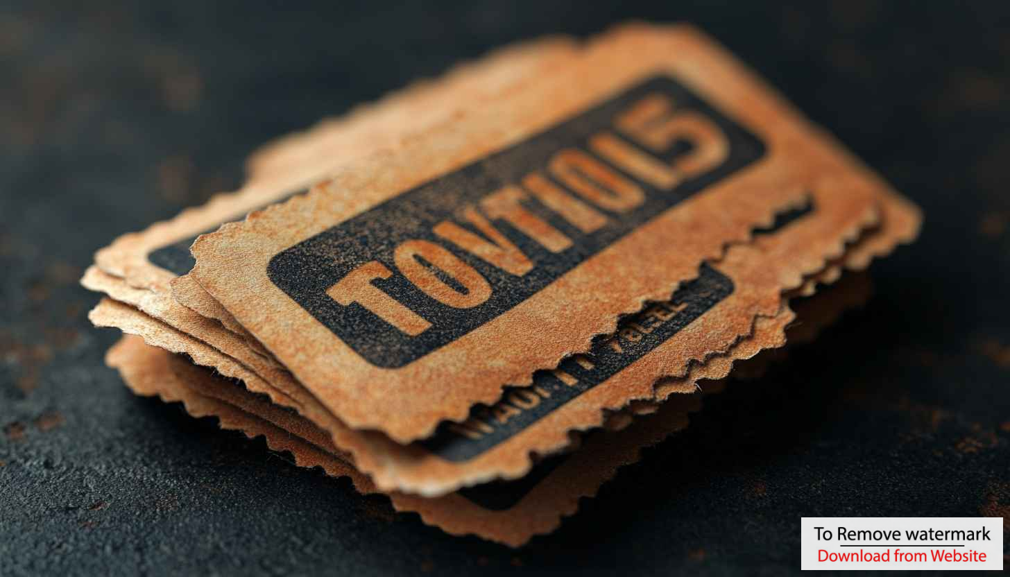 Vintage Ticket Stub Wallpaper Texture Background for 4K Desktop Vintage Ticket Stub Wallpaper Texture Background for 4K Desktop