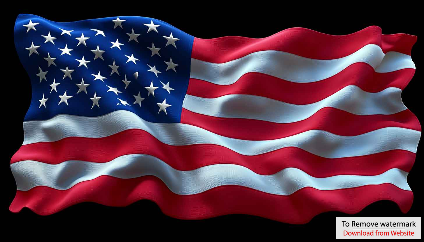 Waving American Flag 4K Wallpaper - Patriotic Desktop Background