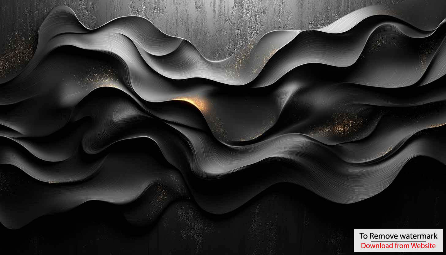 Elegant Black Waves 4K Desktop Background Curvy Mobile Wallpaper Elegant Black Waves 4K Desktop Background Curvy Mobile Wallpaper