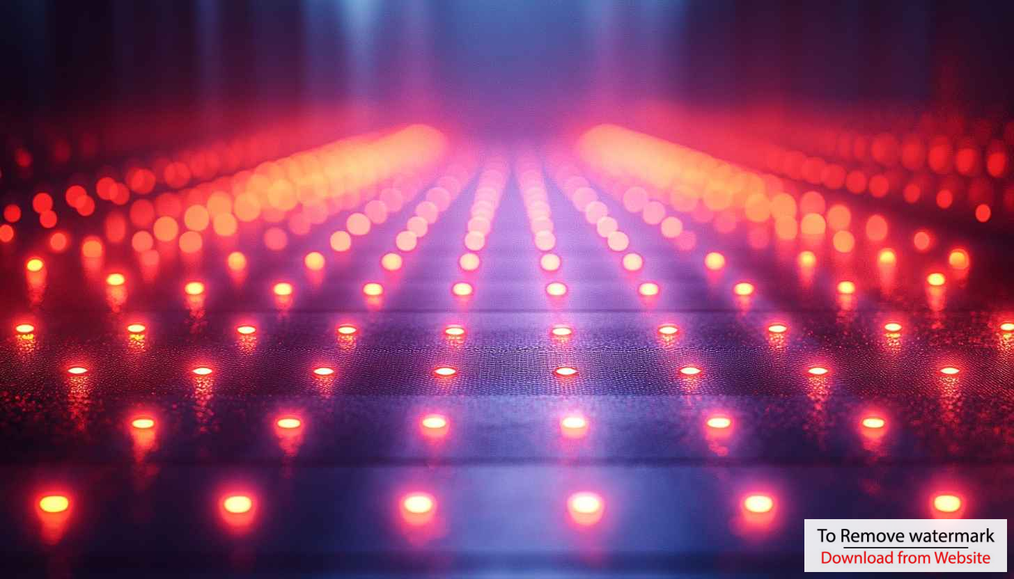 Red LED Lights 4K Desktop Background Futuristic Mobile Wallpaper Red LED Lights 4K Desktop Background Futuristic Mobile Wallpaper