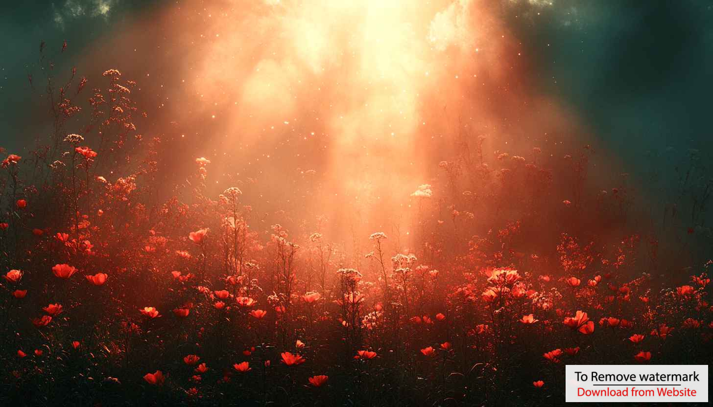 Warm Glowing Flower Field Desktop Background Mobile Wallpaper Free Warm Glowing Flower Field Desktop Background Mobile Wallpaper Free