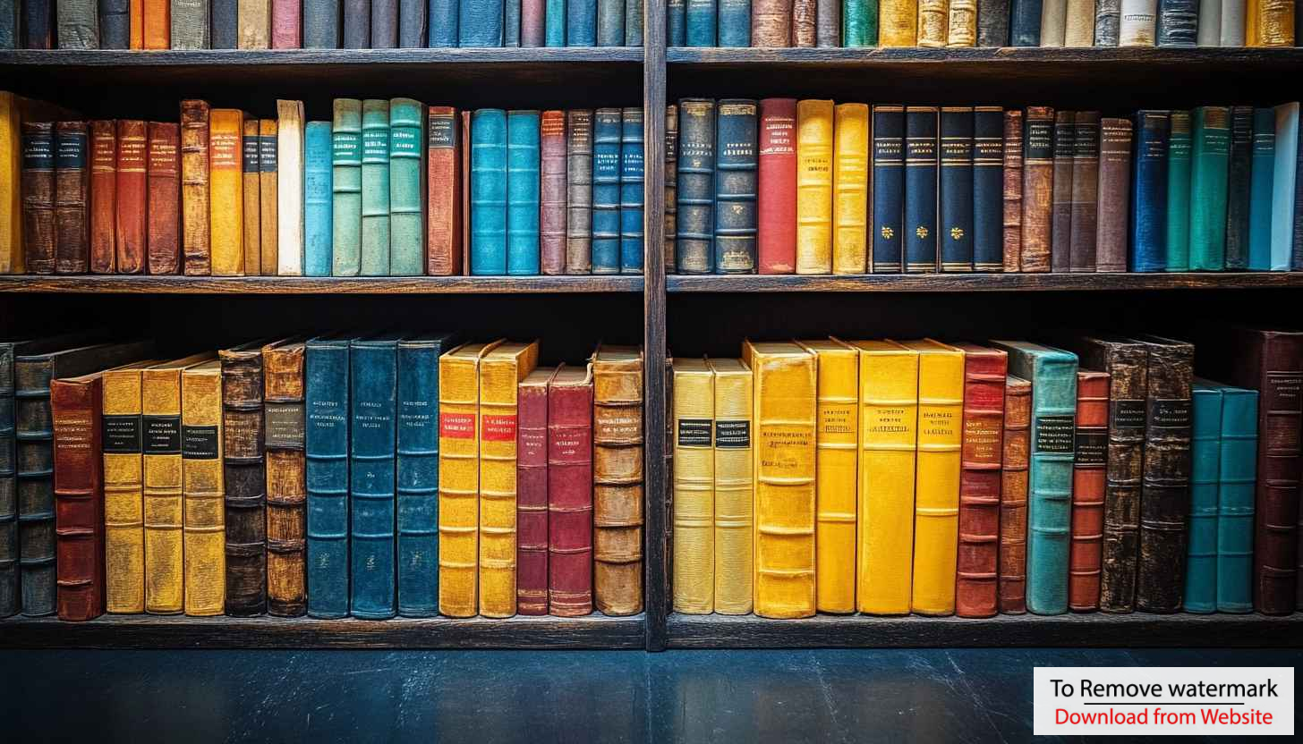 Full Bookshelf Wallpaper, Old Books Background, 4K Desktop Wallpaper