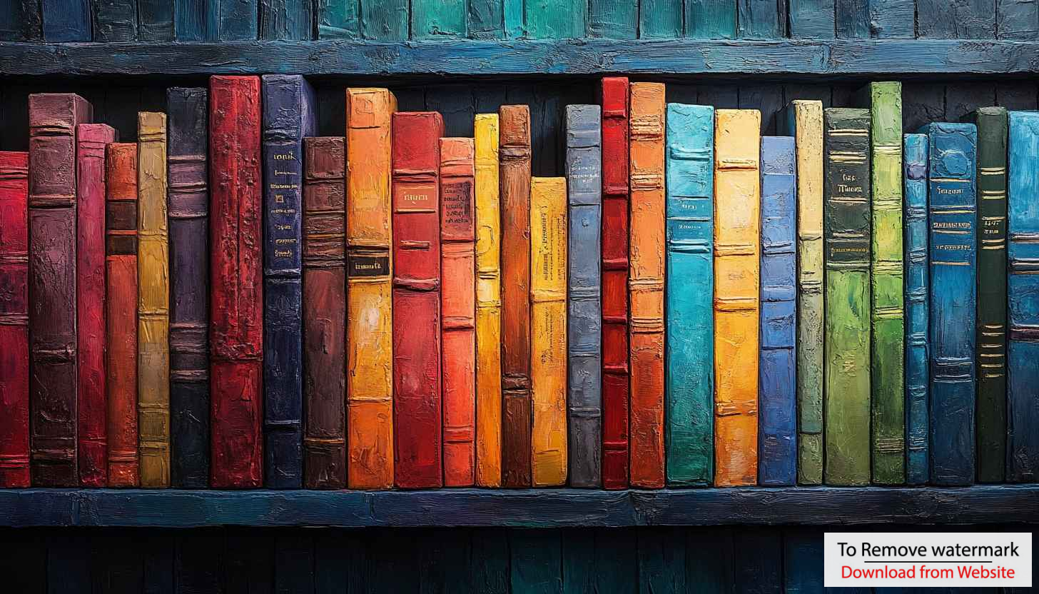 Bookshelf Aesthetic Wallpaper Colorful Painting Style Background Library Decor Bookshelf Aesthetic Wallpaper Colorful Painting Style Background Library Decor