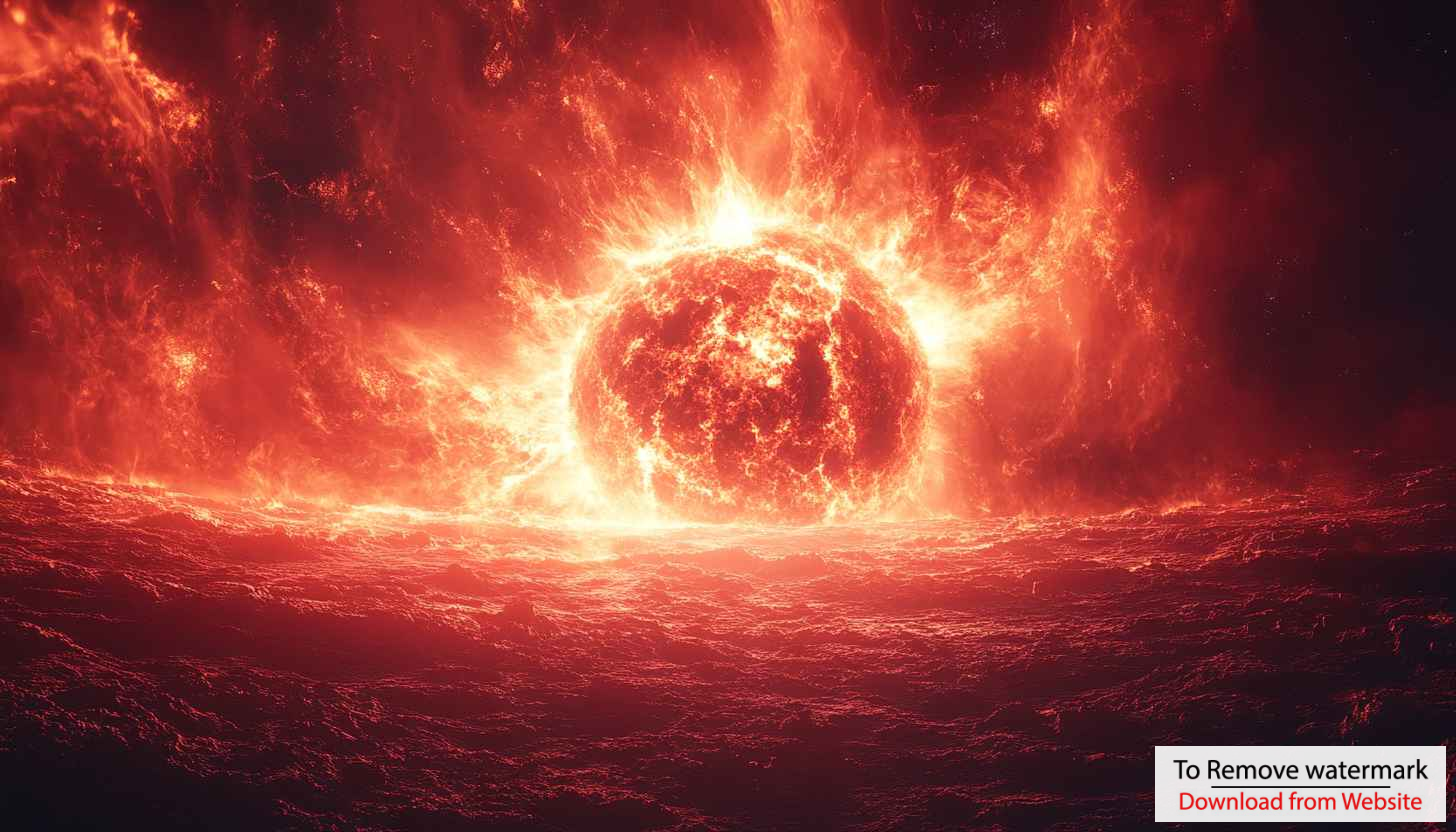 Fiery Red Planet 4K Desktop Background, Mobile Wallpaper Free Fiery Red Planet 4K Desktop Background, Mobile Wallpaper Free