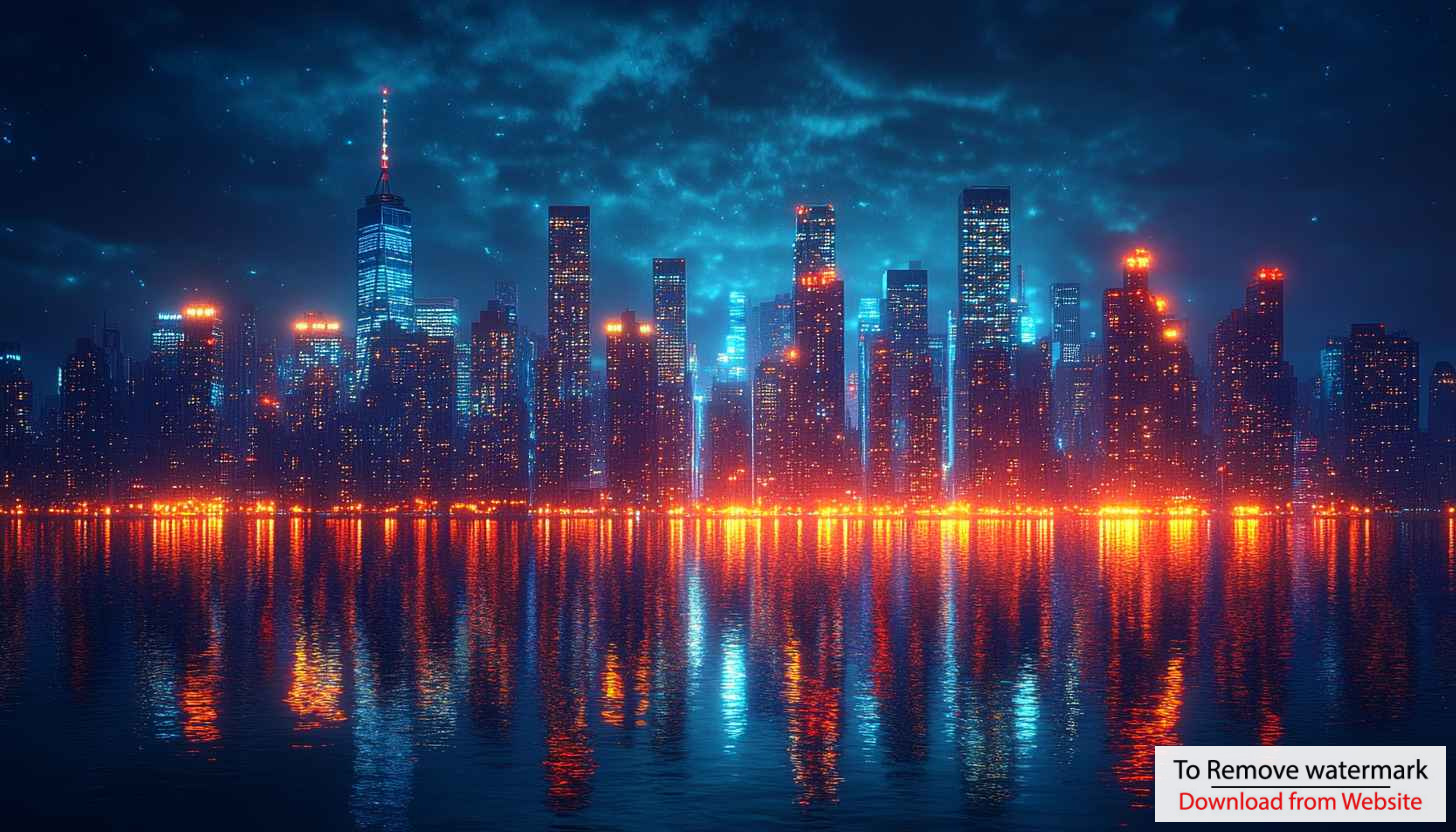 Cyberpunk Cityscape Mobile Wallpaper - Neon City Night Reflections Cyberpunk Cityscape Mobile Wallpaper - Neon City Night Reflections