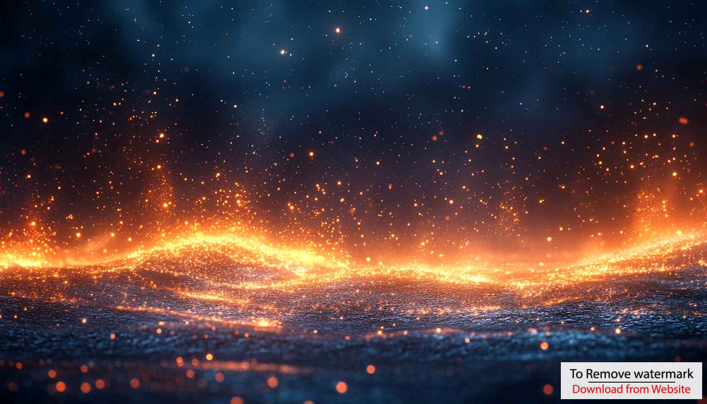 Burning Orange Stars Night 4K Desktop Background Mobile Wallpaper Burning Orange Stars Night 4K Desktop Background Mobile Wallpaper