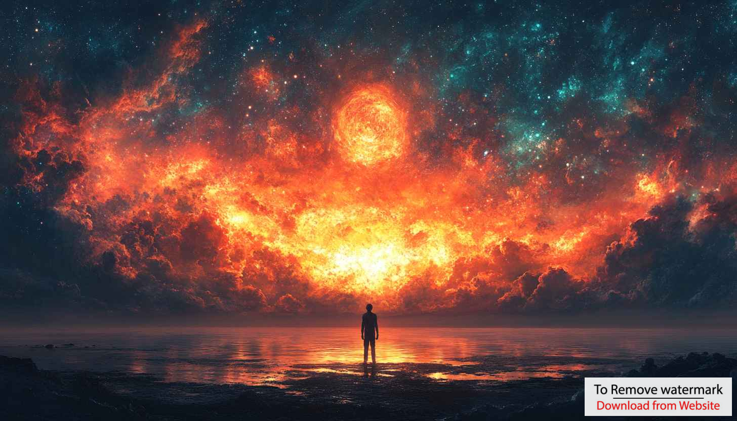 Fiery Universe 4K Wallpaper For Desktop, Free Galaxy Mobile Background Fiery Universe 4K Wallpaper For Desktop, Free Galaxy Mobile Background