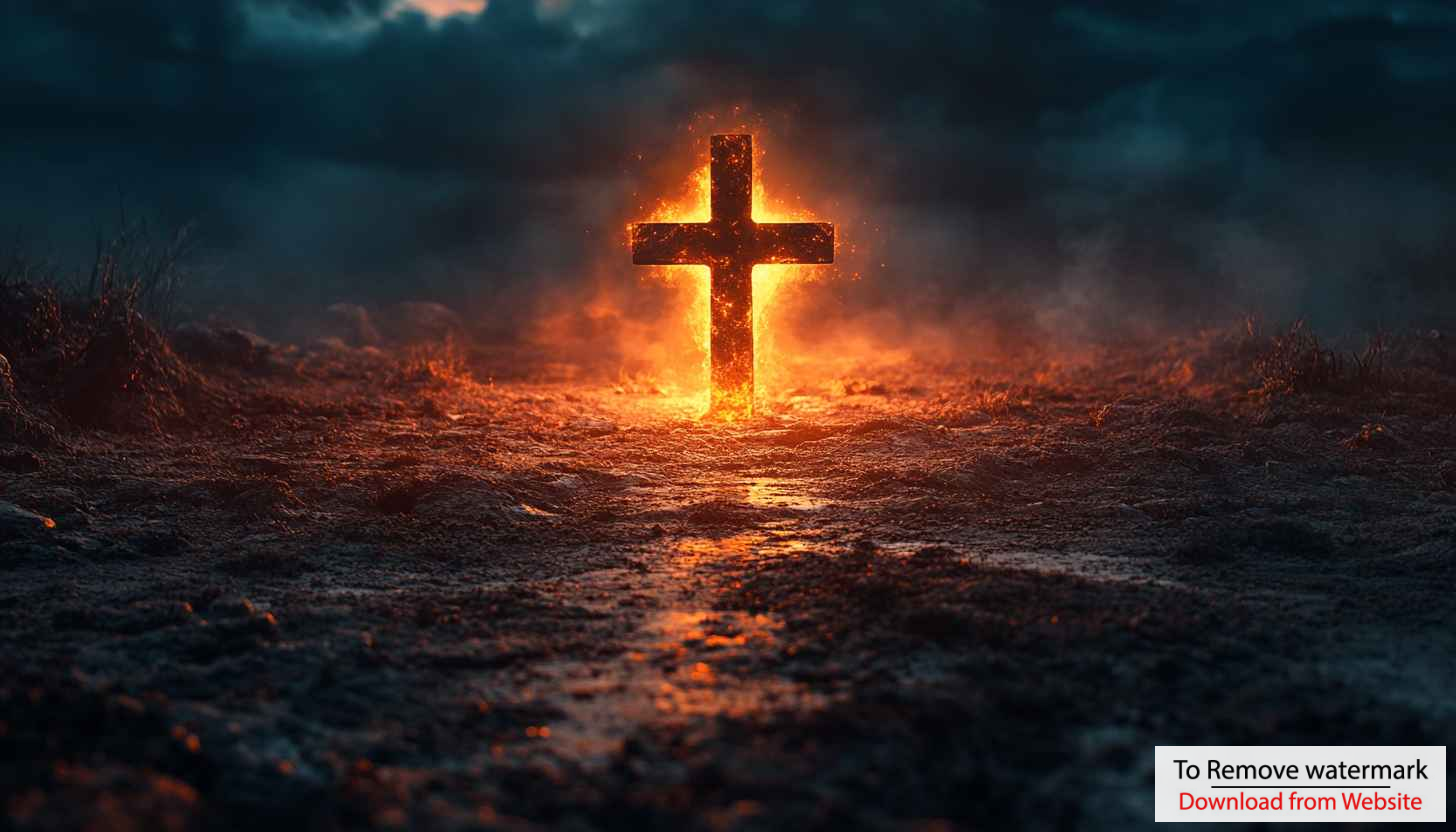 Glowing Cross 4K Wallpaper for Desktop and Mobile Background Glowing Cross 4K Wallpaper for Desktop and Mobile Background