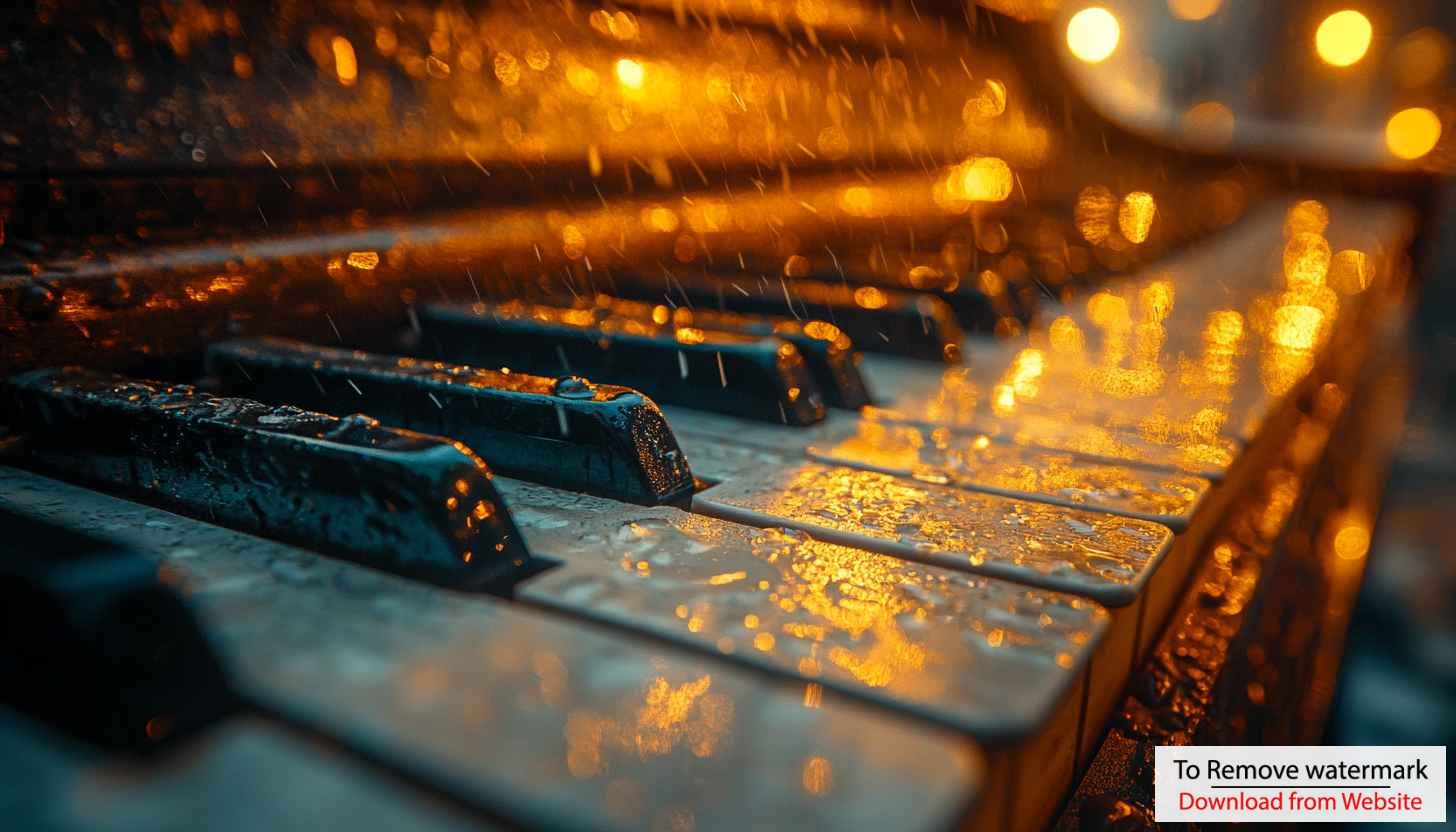 Rainy Piano Keys 4K Wallpaper Music Aesthetic Desktop Background Rainy Piano Keys 4K Wallpaper Music Aesthetic Desktop Background