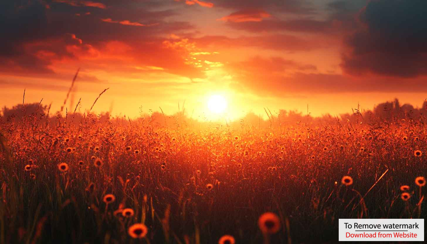 Golden Field Sunset Scenery 4K Desktop Mobile Wallpaper Free Golden Field Sunset Scenery 4K Desktop Mobile Wallpaper Free