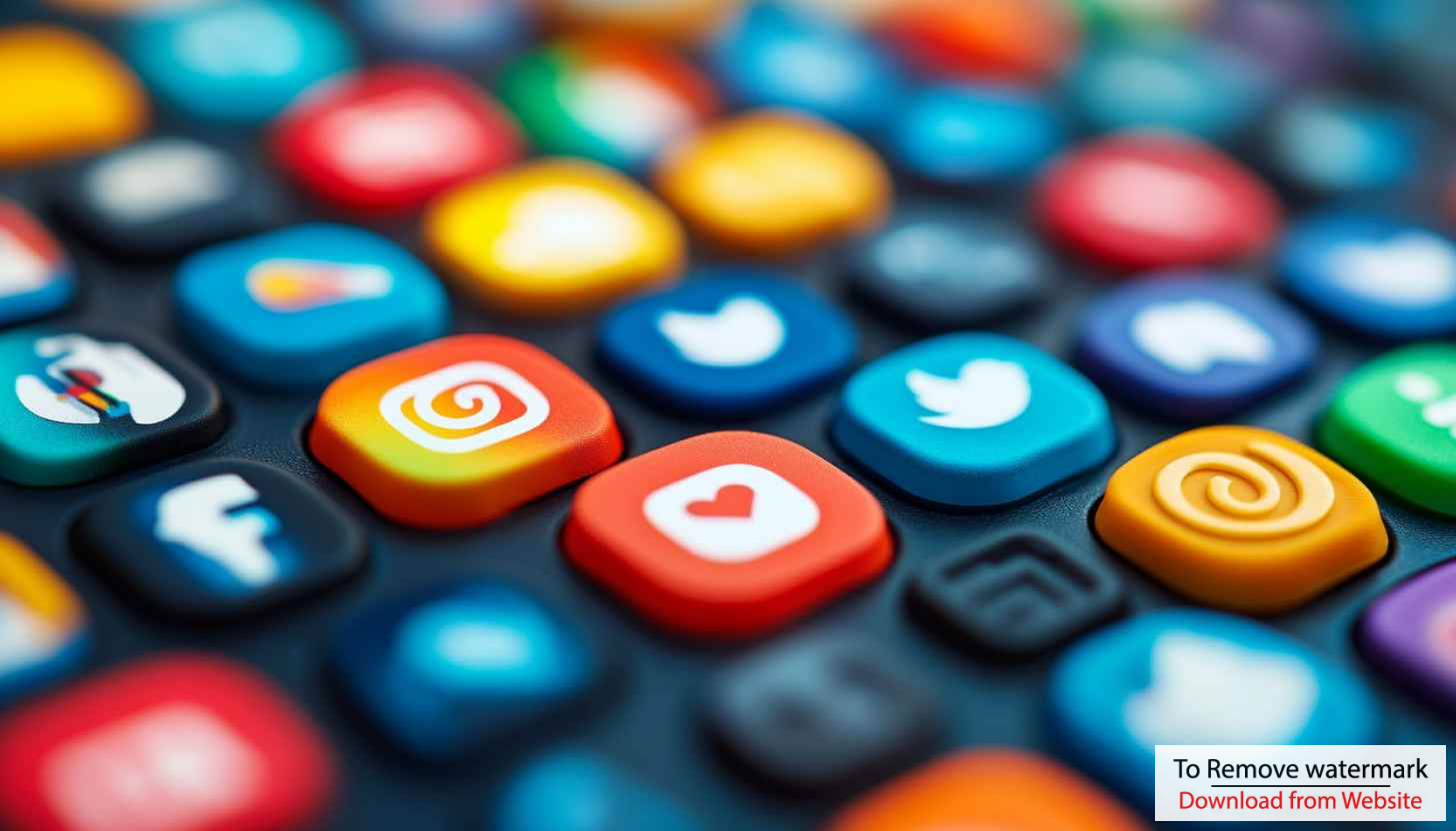 Social Media App Icons Desktop Wallpaper Free Mobile Background Social Media App Icons Desktop Wallpaper Free Mobile Background